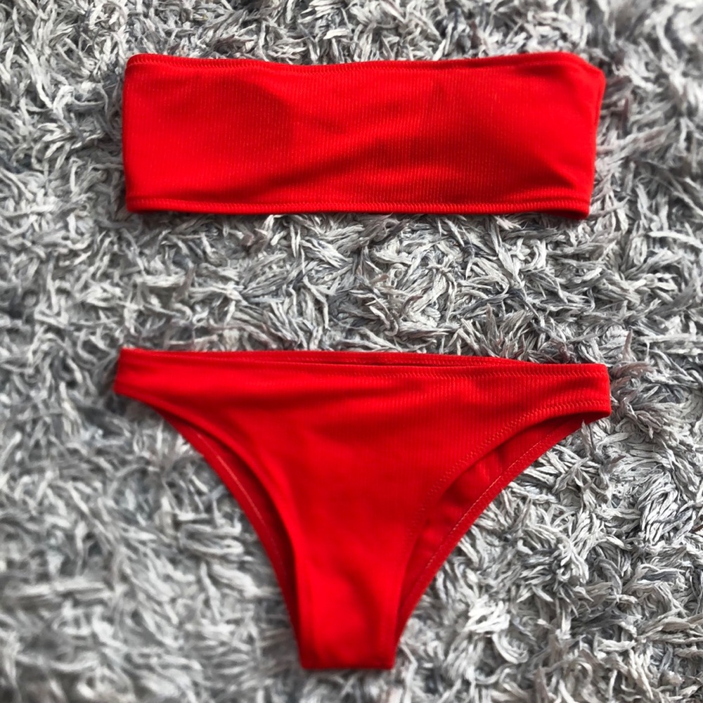 Red bikini set!